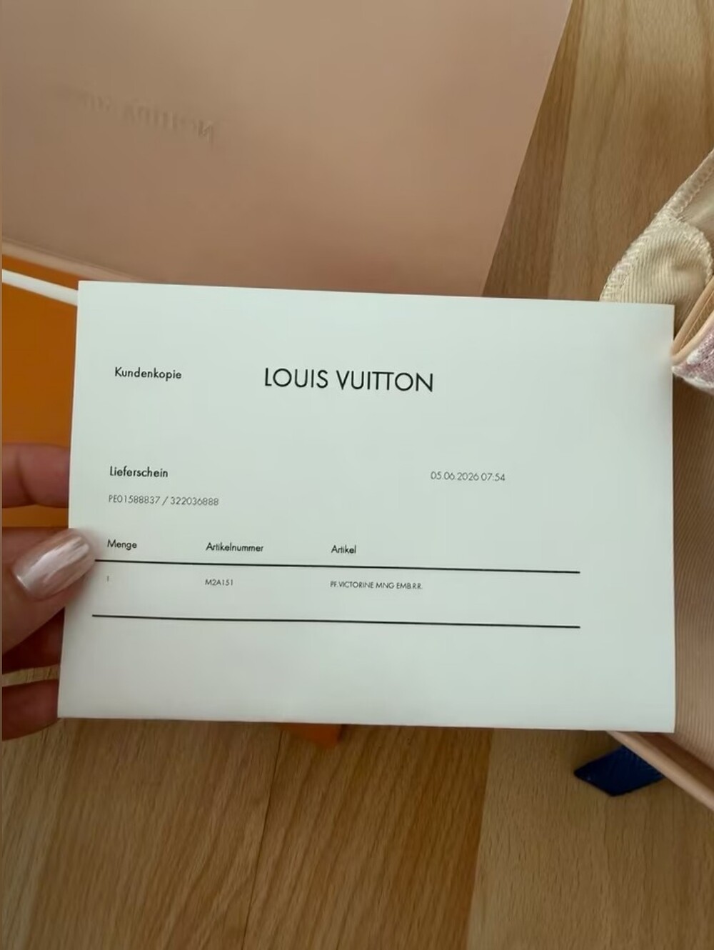 Louis Vuitton Pink & Cream Monogram Compact Wallet - Picture 12 of 13